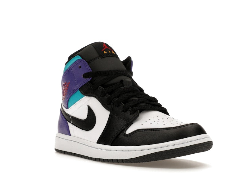 Jordan 1 Mid Court Purple Tropical Twist