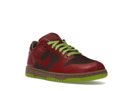 Nike Dunk Low 1-Piece Laser Varsity Red Chartreuse