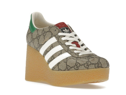 adidas x Gucci Gazelle Wedge Beige GG Monogram (Women's)