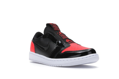 Jordan 1 Low Slip Black Hot Punch (Women's)
