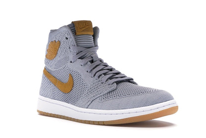 Jordan 1 Retro High Flyknit Wolf Grey