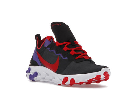 Nike React Element 55 Black University Red (Women's)