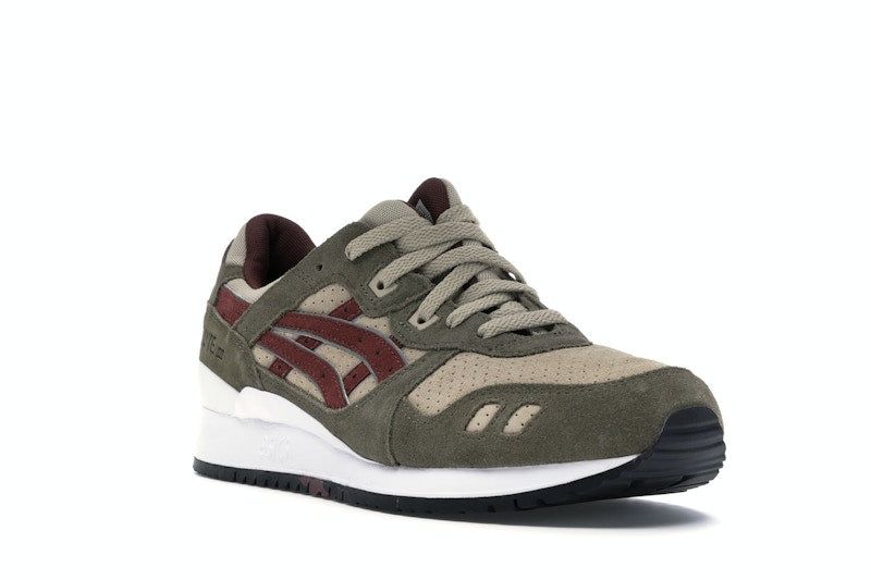 ASICS Gel-Lyte III Patta Birch Burgundy