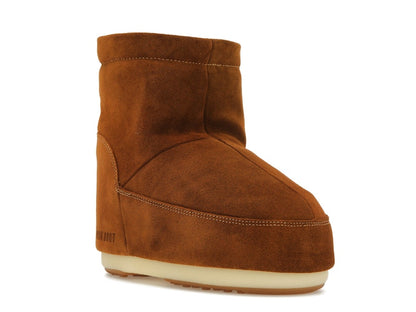 Moon Boot No Lace Suede Boot Tan