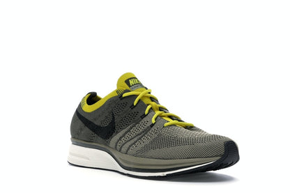 Nike Flyknit Trainer Cargo Khaki Bright Citron