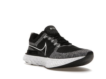 Nike React Infinity Run Flyknit 2 White Black