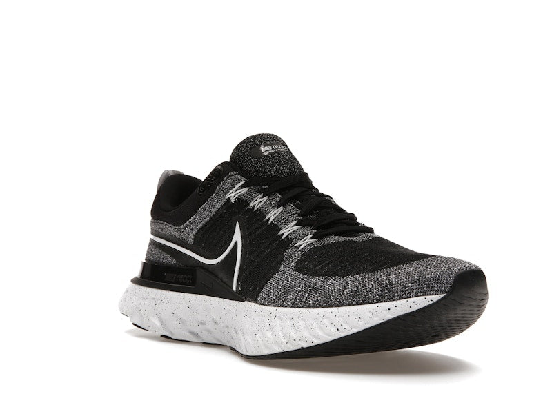 Nike React Infinity Run Flyknit 2 White Black
