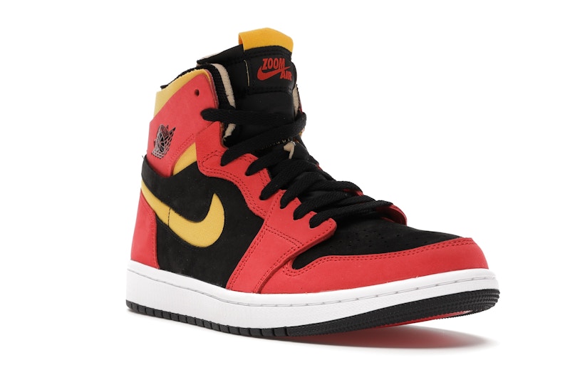 Jordan 1 High Zoom Air CMFT Black Chile Red