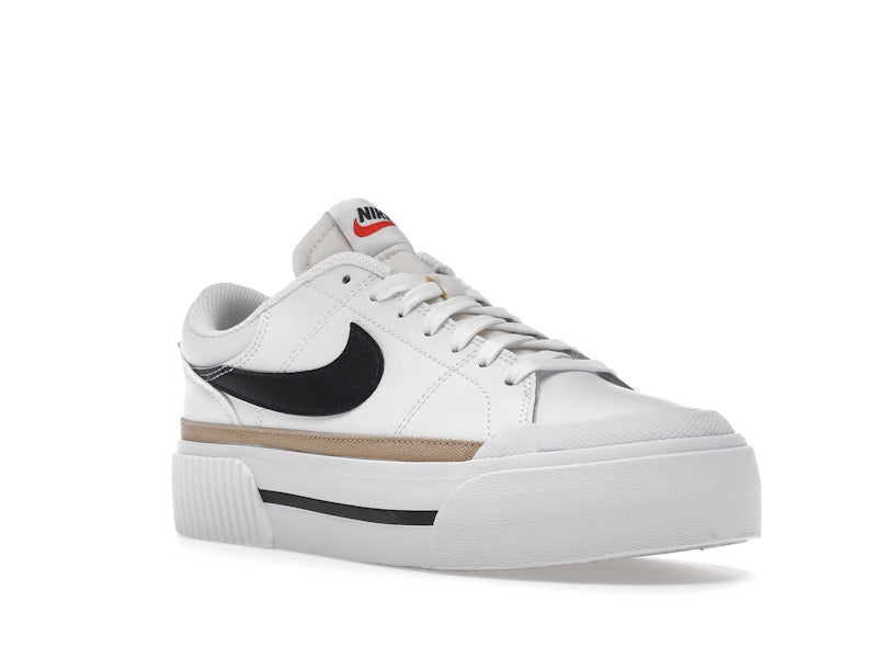 Nike Court Legacy Lift White Black (Women's)