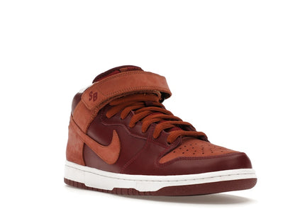 Nike SB Dunk Mid Team Red Pony