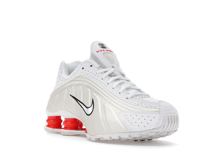 Nike Shox R4 White Phantom Picante Red (Women's)