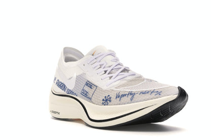 Nike ZoomX Vaporfly Next% Blue Ribbon Sports White