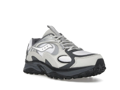 Saucony Grid Aura X Grey Pack White