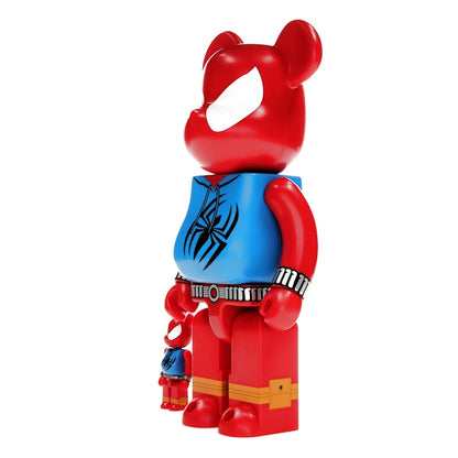 Bearbrick x Marvel Spider-Man Scarlet Spider 100% & 400% Set