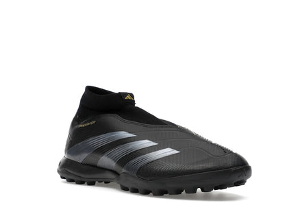 adidas Predator League Laceless Turf Core Black Carbon Gold Metallic