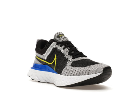 Nike React Infinity Run Flyknit 2 Black White Racer Blue Cyber