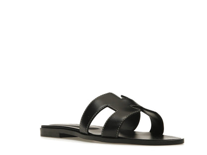 Hermes Oran Sandal Nior Box Calfskin Leather