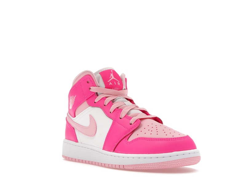 Jordan 1 Mid Fierce Pink (GS)