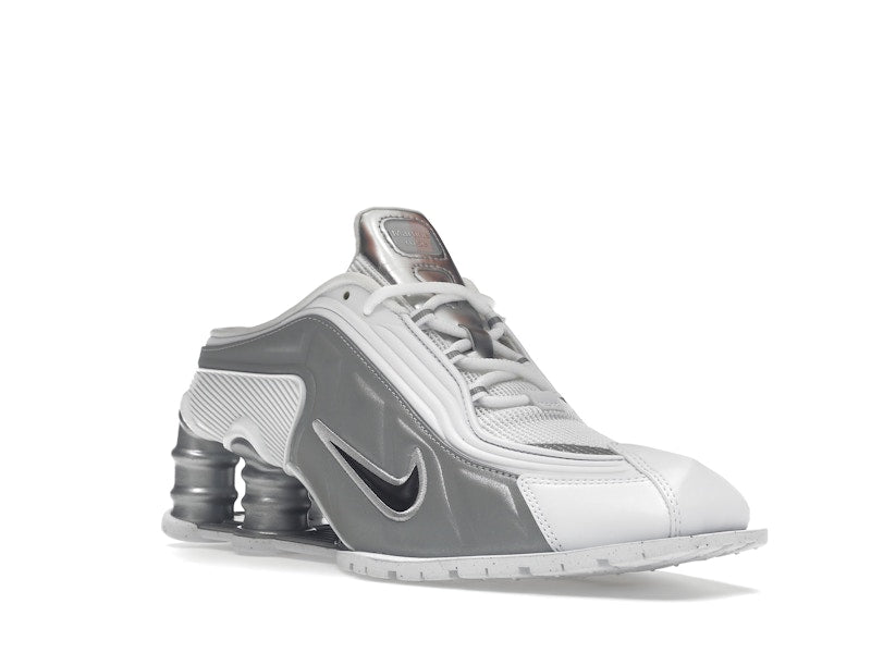 Nike Shox MR4 Mule Martine Rose Metallic Silver