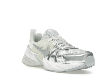 Nike V2K Run Metallic Silver White (Women's)