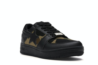 Bape 1st Camo Bape Sta Low Black