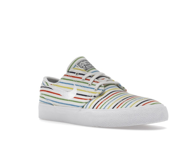 Nike SB Zoom Stefan Janoski Canvas Multi-Color Pinstripes
