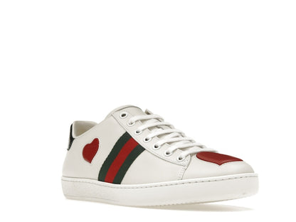 Gucci Ace Embroidered Hearts (Women's)