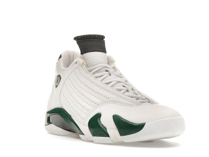 Jordan 14 Retro White Forest Green