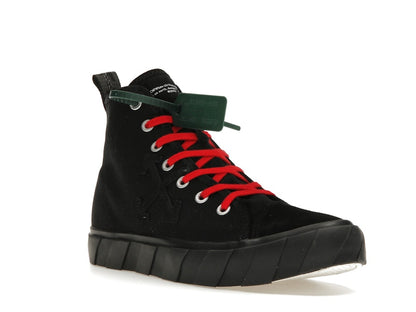 OFF-WHITE Vulcanized Hi Canvas Black Red