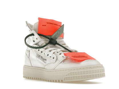 OFF-WHITE Off Court 3.0 Leather Canvas White White Orange (Women's)