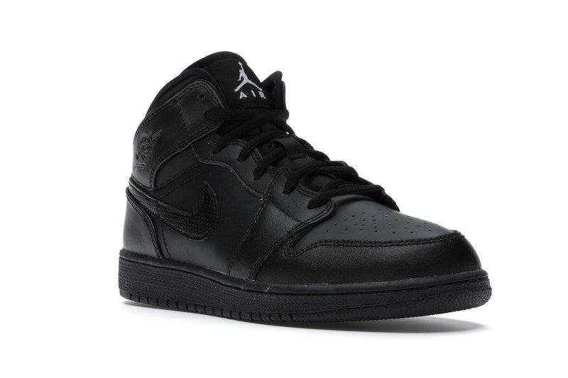Jordan 1 Retro Mid Black (2016) (GS)