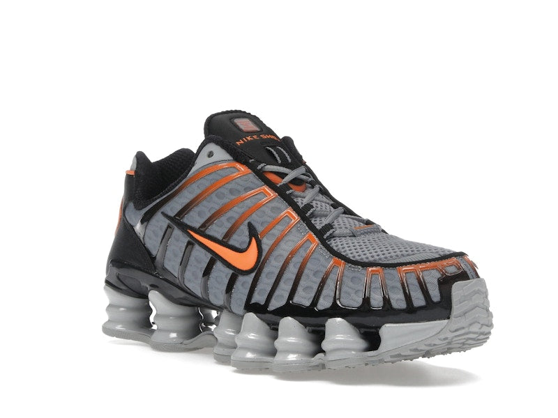 Nike Shox TL Light Smoke Grey Black Bright Mandarin