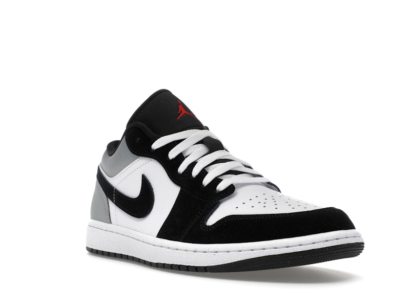 Jordan 1 Low SE White Fire Red Black Matte Silver