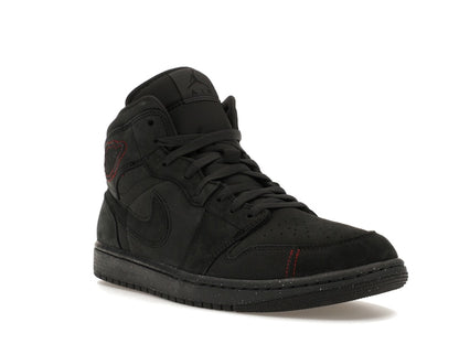 Jordan 1 Mid SE Craft Dark Smoke Red