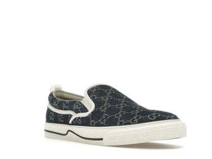 Gucci Tennis 1977 Slip On Denim