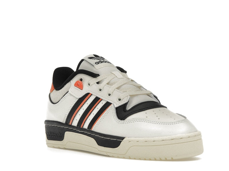 adidas Rivalry 86 Low White Black Semi Impact Orange
