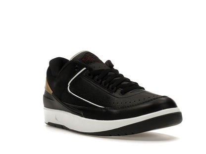 Jordan 2 Retro Low Black Metallic Gold (Women's)