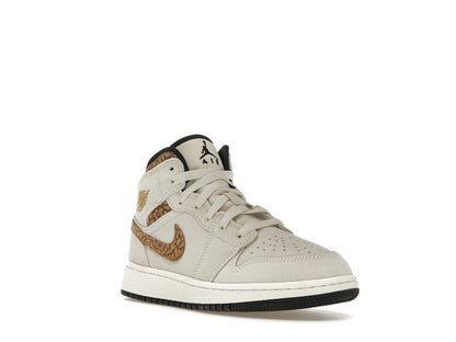 Jordan 1 Mid SE Brown Elephant (GS)