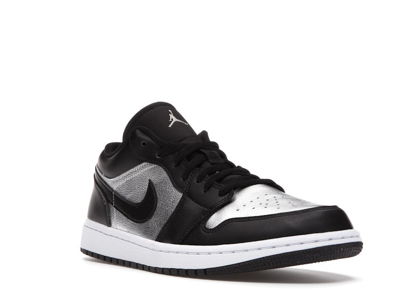 Jordan 1 Low SE Black Metallic Silver (Women's)