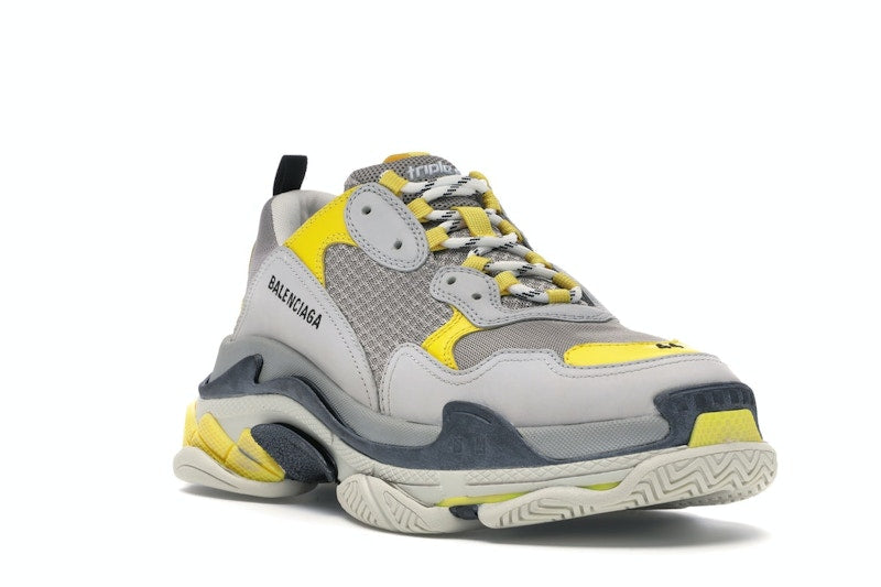 Balenciaga Triple S Grey Yellow Black
