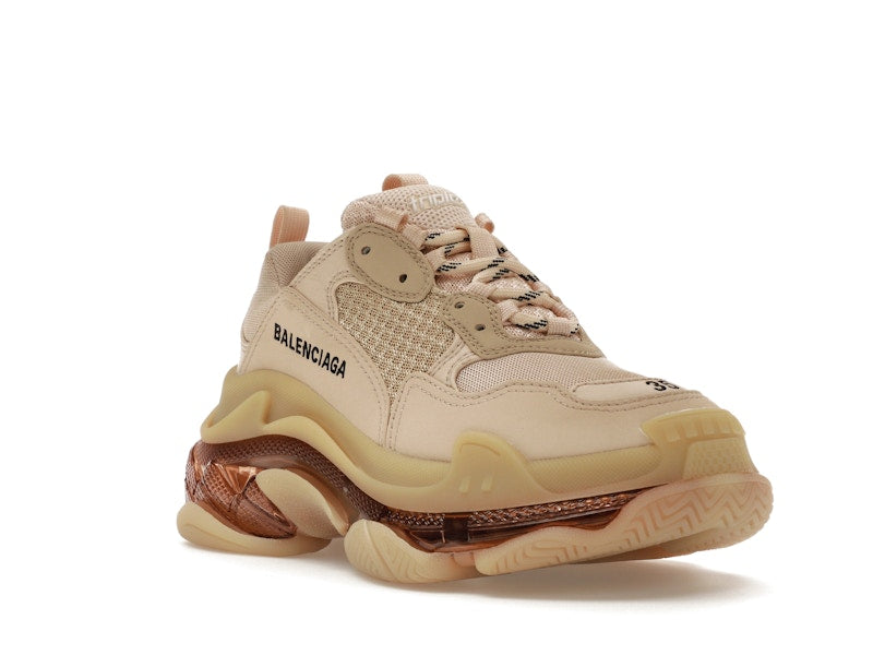 Balenciaga Triple S Clear Sole Beige (Women's)