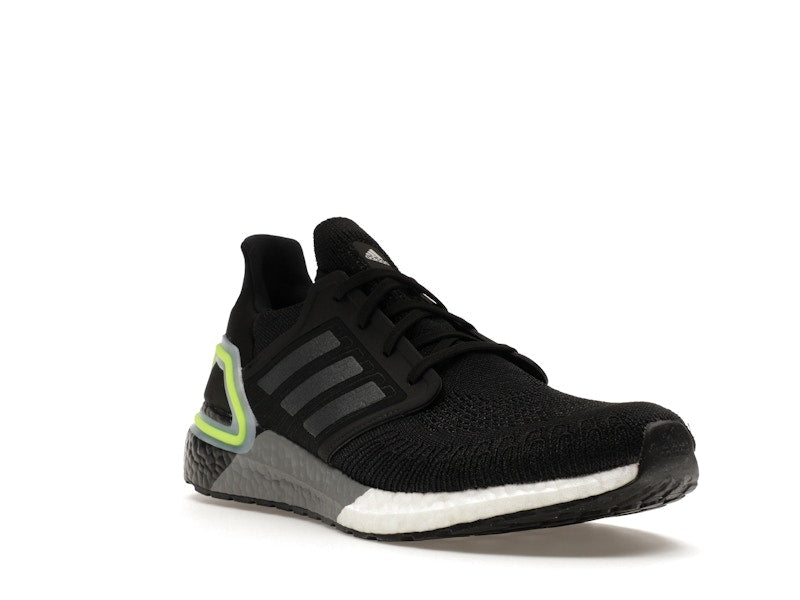 adidas Ultra Boost 20 Core Black Signal Green