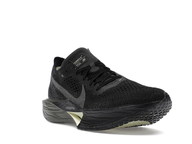 Nike ZoomX Vaporfly 3 Black Olive Aura Metallic Medium Ash