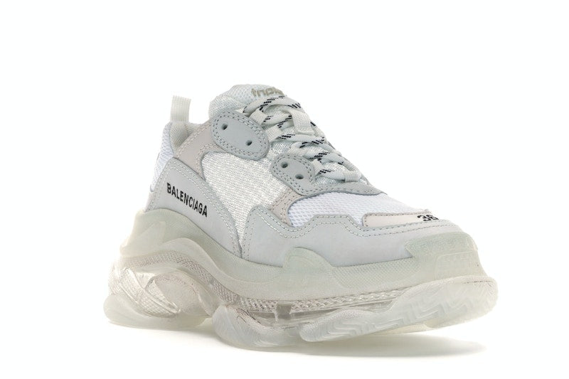 Balenciaga Triple S White Clear Sole (Women's)