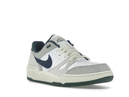 Nike Full Force Low White Midnight Navy Green