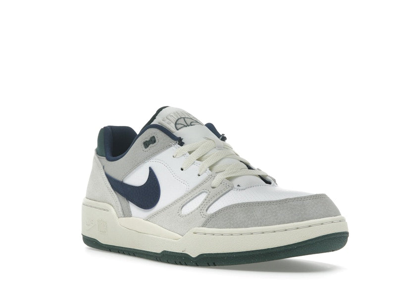 Nike Full Force Low White Midnight Navy Green