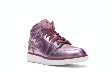 Jordan 1 Mid Pink Rise (GS)