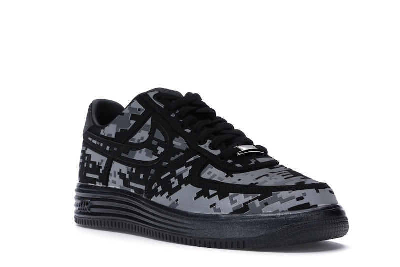 Nike Lunar Force 1 Low Digi Camo Black