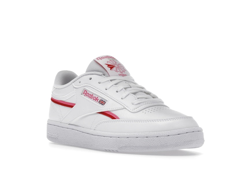 Reebok Club C 85 Vegan White Atomic Pink (Women's)
