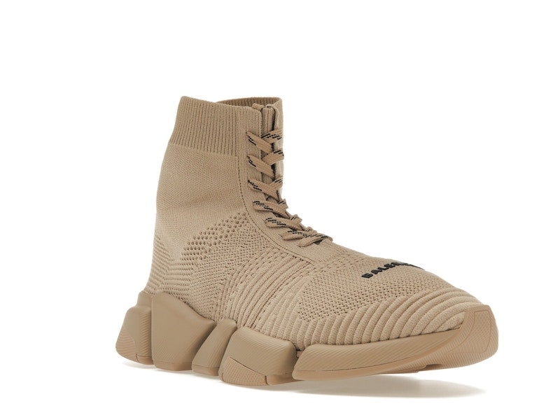 Balenciaga Speed 2.0 Lace Up Beige